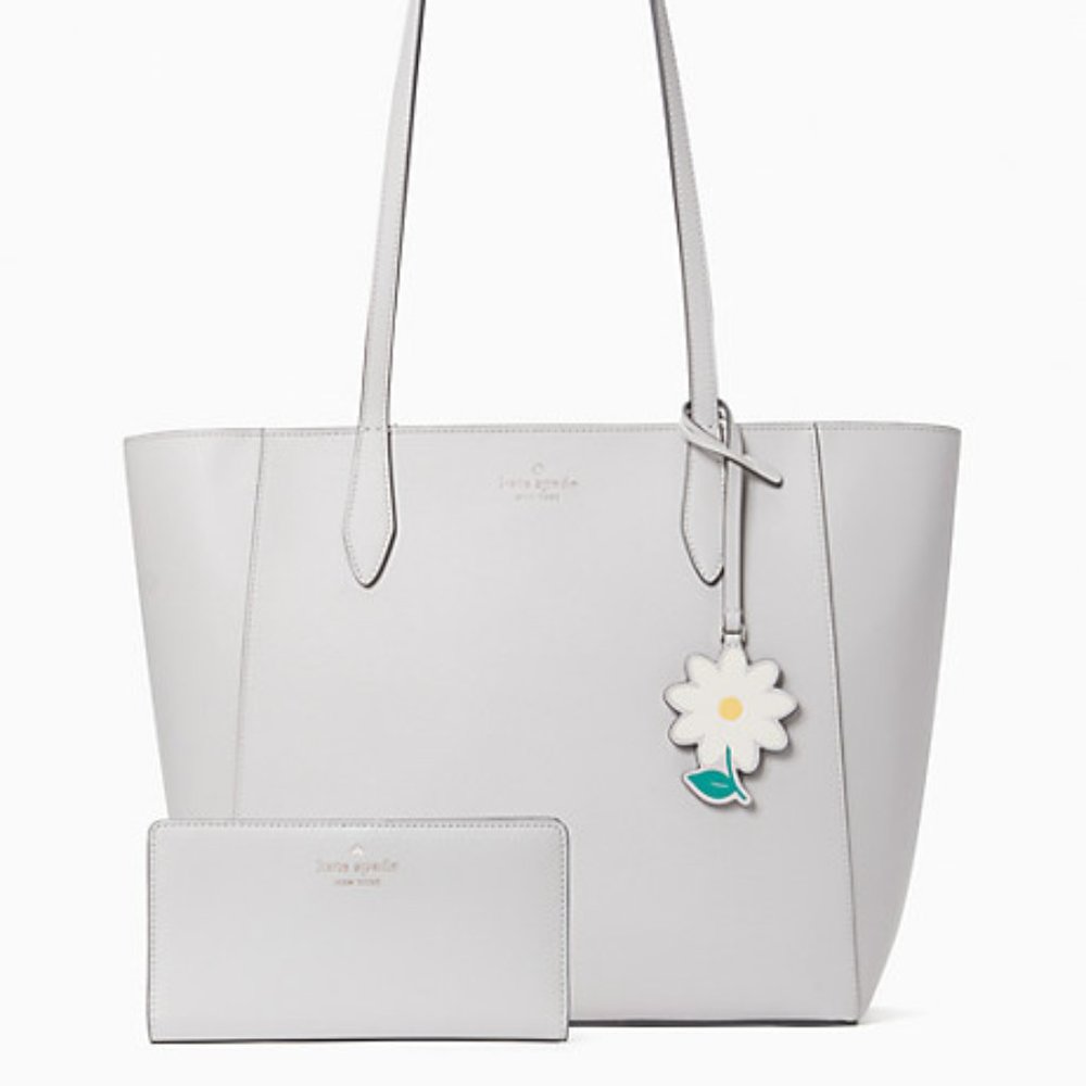 NWT Kate Spade Dana tote  and large slim bifold wallet set